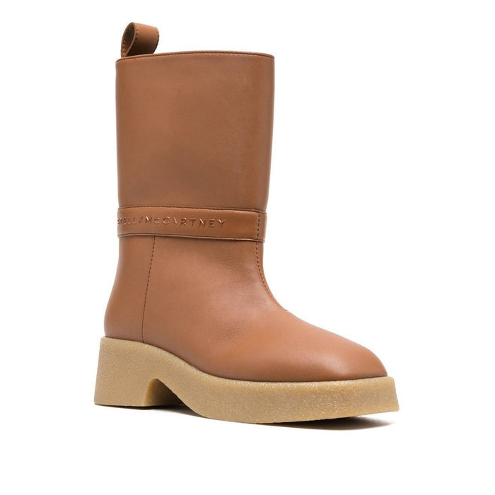 Stella Mccartney Skyla Rain Boots Brown Polyurethane