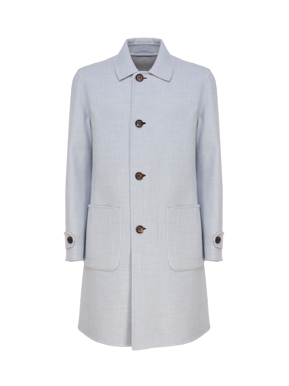 Eleventy Coats Blue Wool