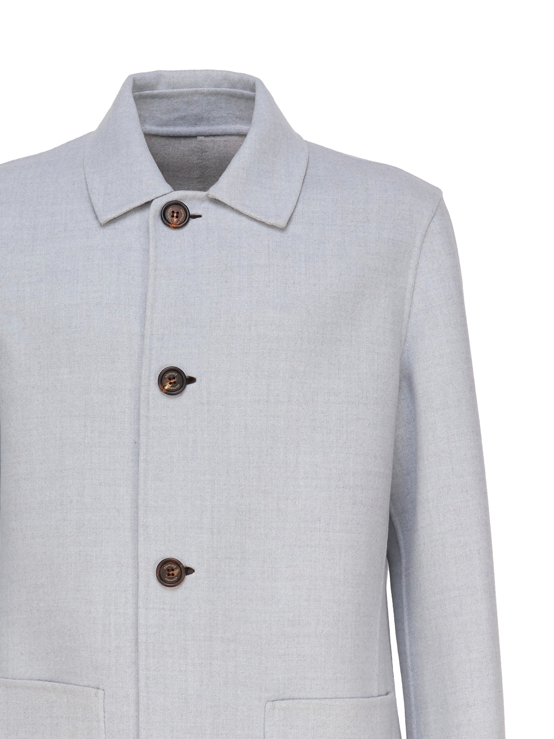 Eleventy Coats Blue Wool