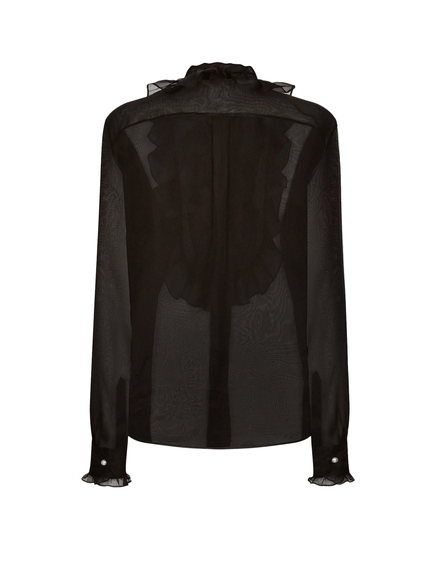 Dolce & Gabbana Shirts Black Seta