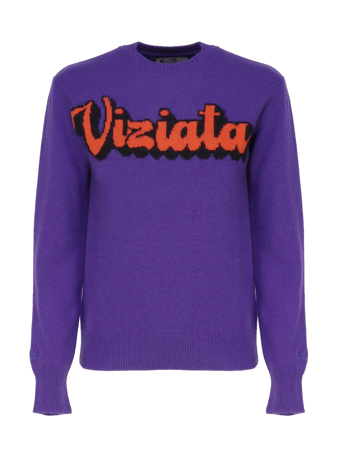 Mc2 Saint Barth Sweaters Purple Wool