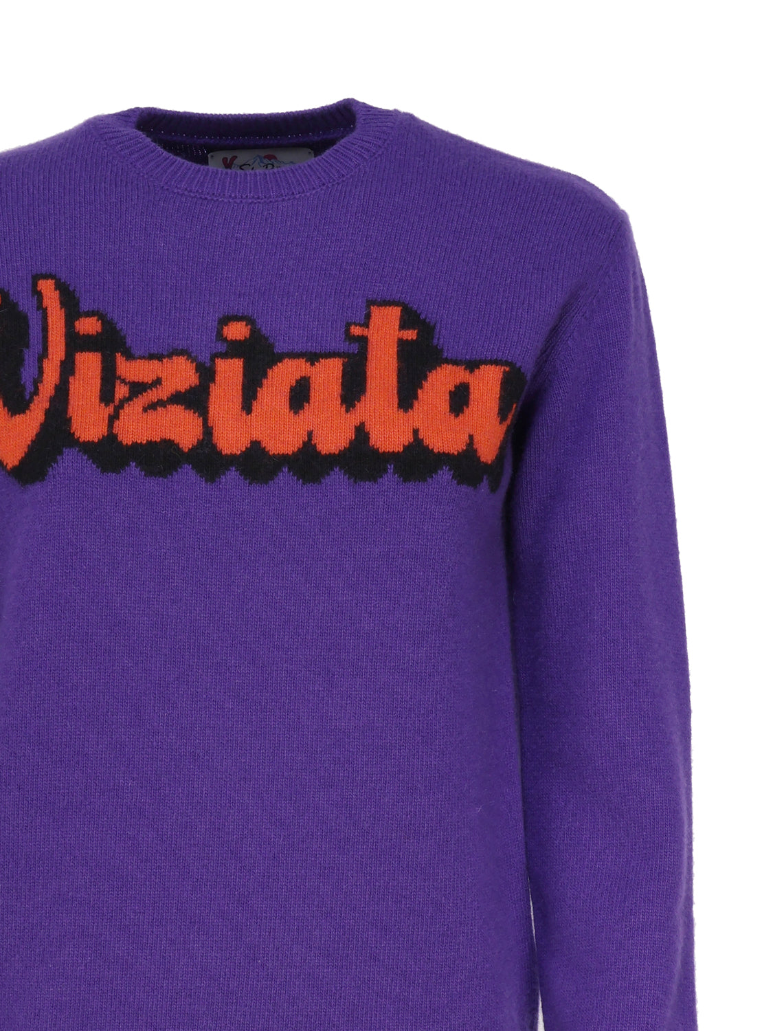 Mc2 Saint Barth Sweaters Purple Wool
