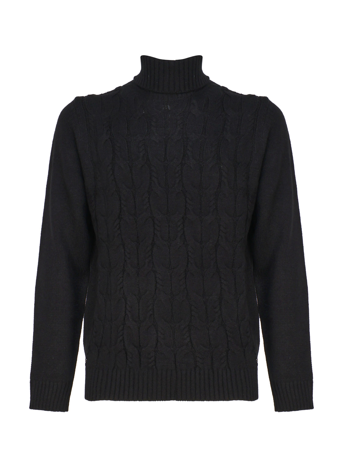 Markup Sweaters Black Acrilico Lana