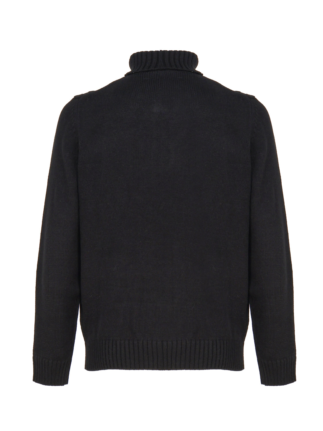 Markup Sweaters Black Acrilico Lana