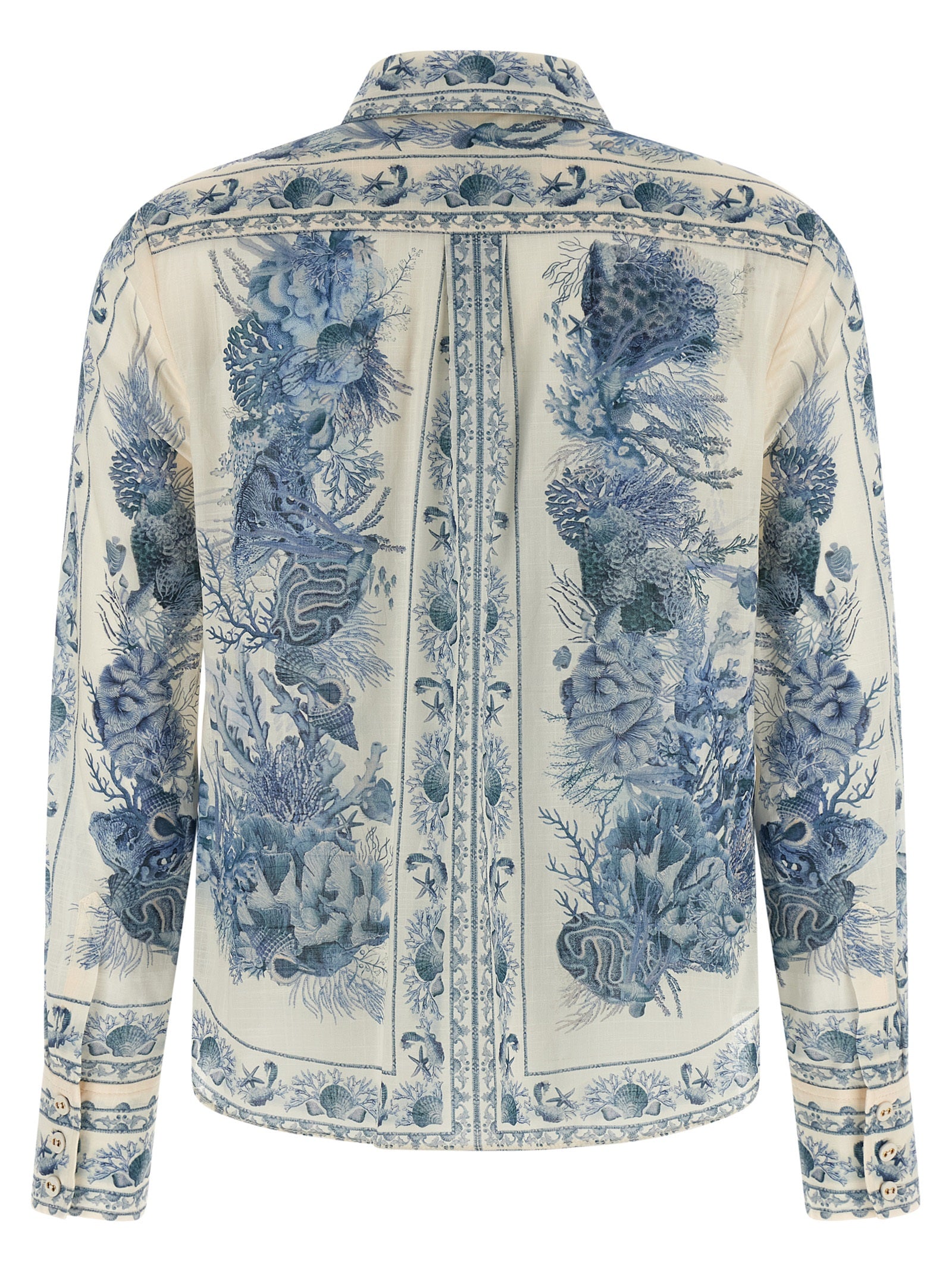 Wanderlust shirt Blue Cotton Shirt, Blouse