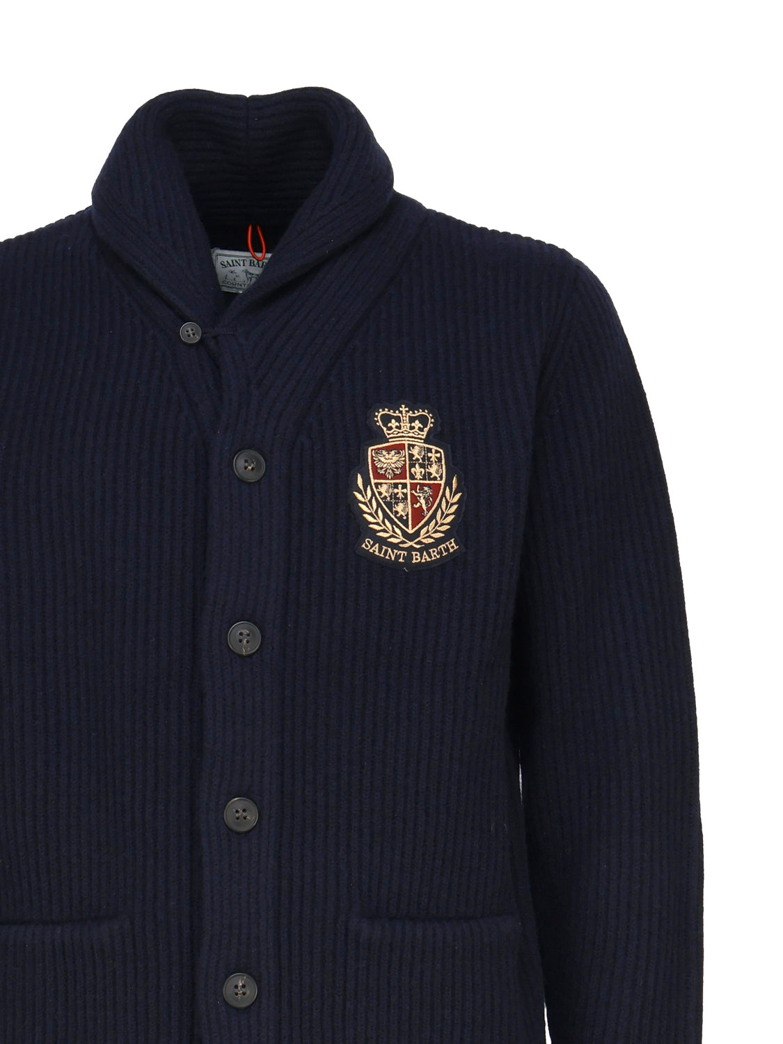 Mc2 Saint Barth Sweaters Blue Wool