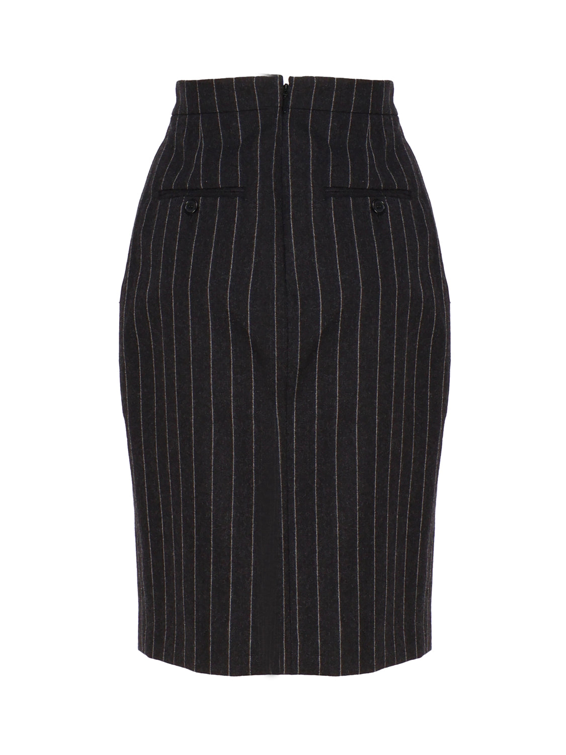 Saint Laurent Skirts Antrachite Wool