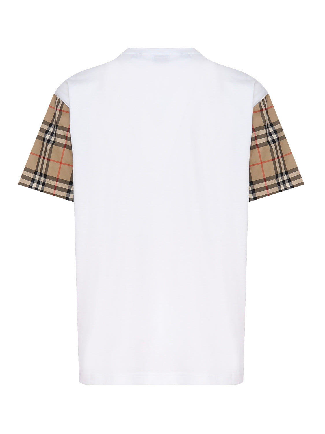 Burberry T-Shirts And Polos White Cotton