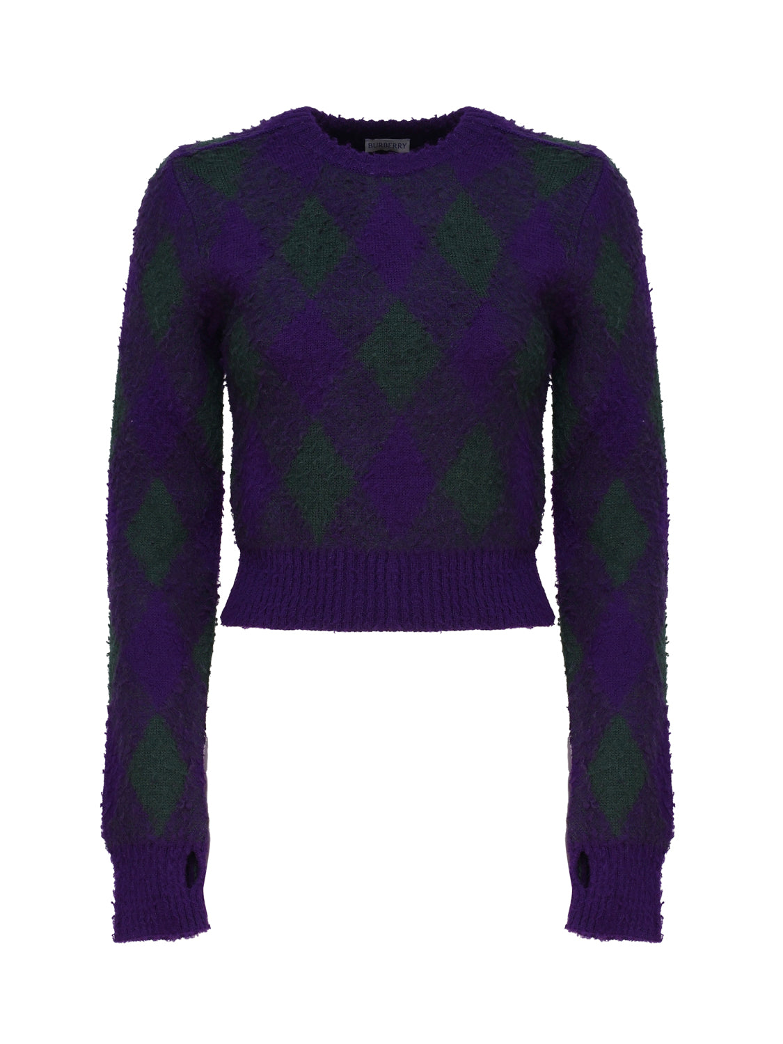 Burberry Sweaters Blue Wool