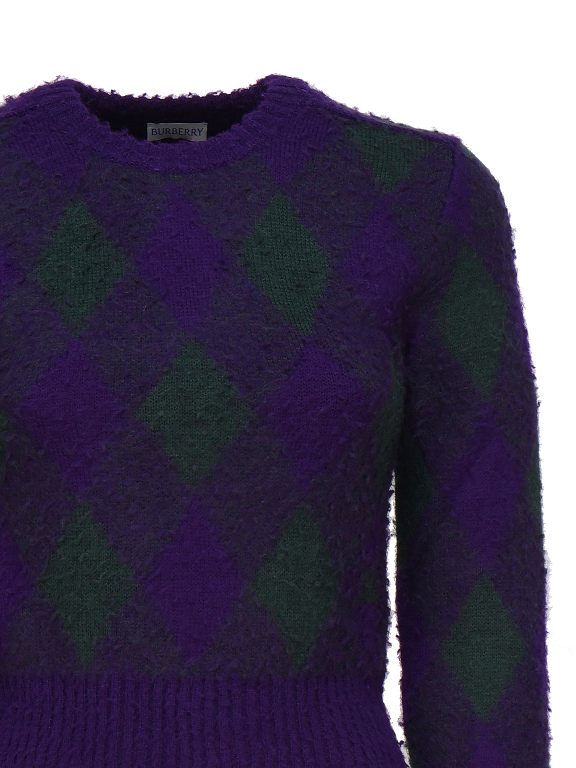 Burberry Sweaters Blue Wool
