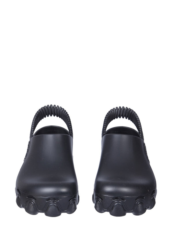 Gcds Baseboard Sandals Black Thermoplastic Elastomers