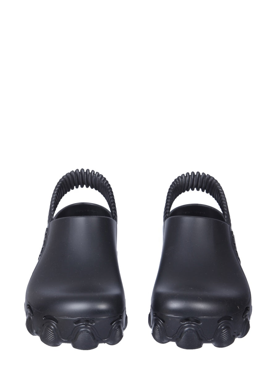 Gcds Baseboard Sandals Black Thermoplastic Elastomers