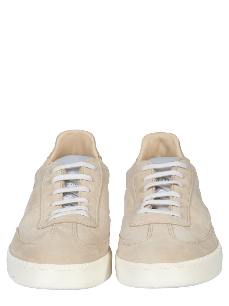 Smash Low Sneakers Beige Leather Trainers