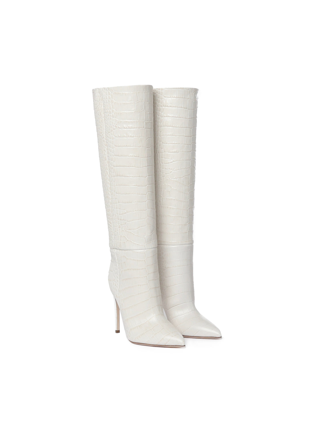 Paris Texas Boots White Calfskin