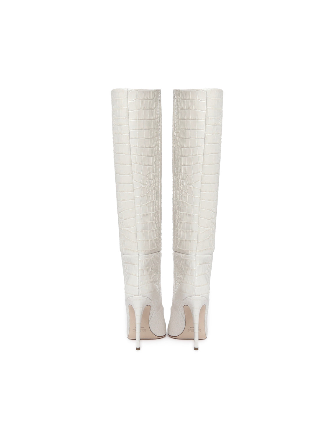 Paris Texas Boots White Calfskin