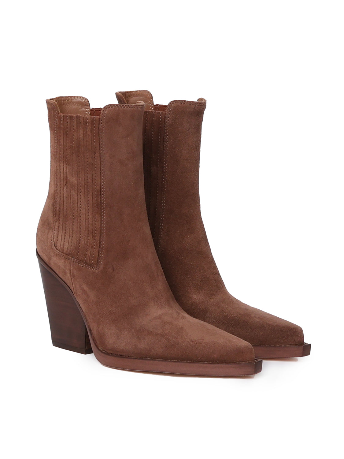Paris Texas Boots Brown Suede