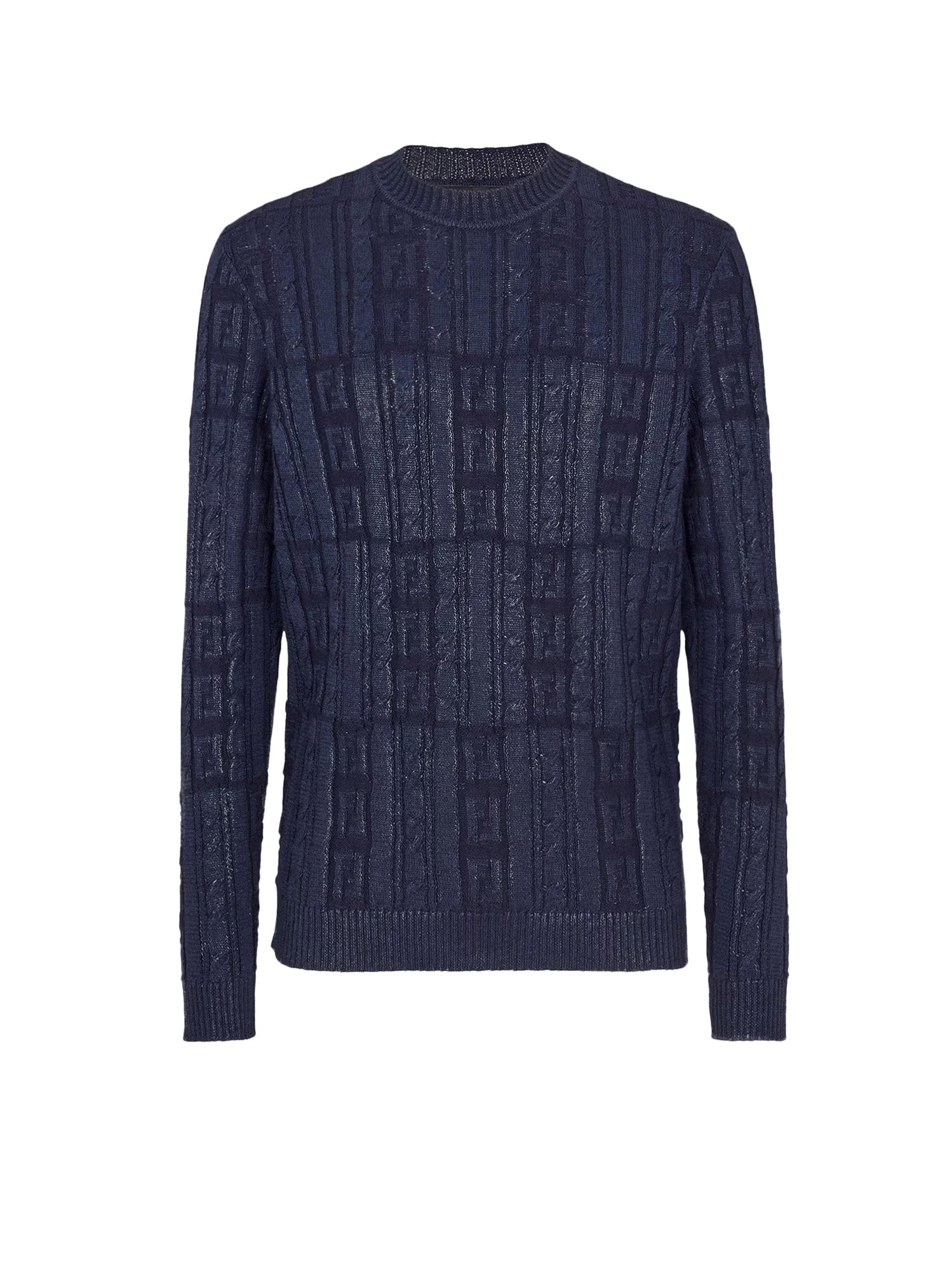 Fendi Sweaters Blue Lana