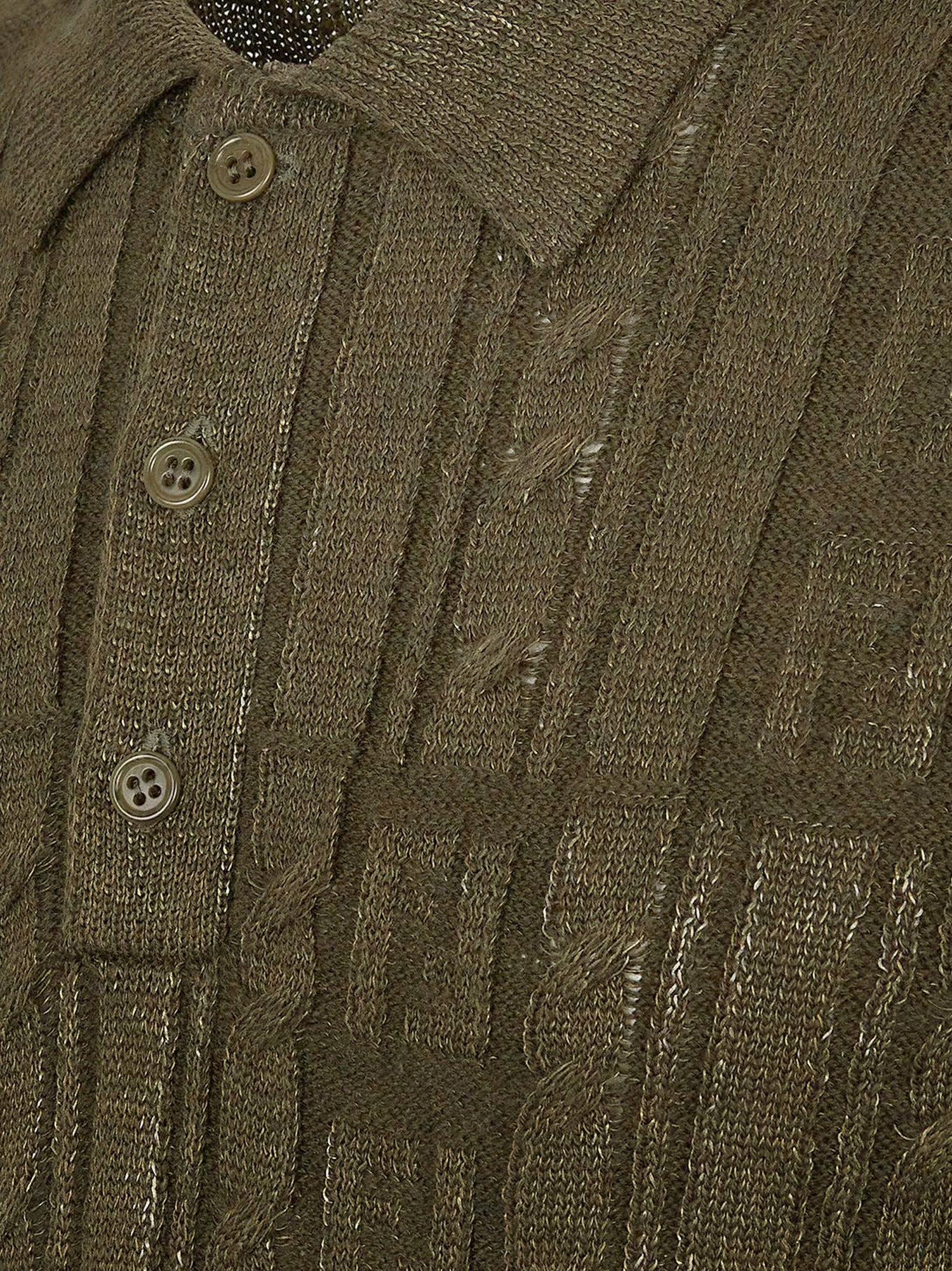 Fendi T-shirts and Polos Green Lana