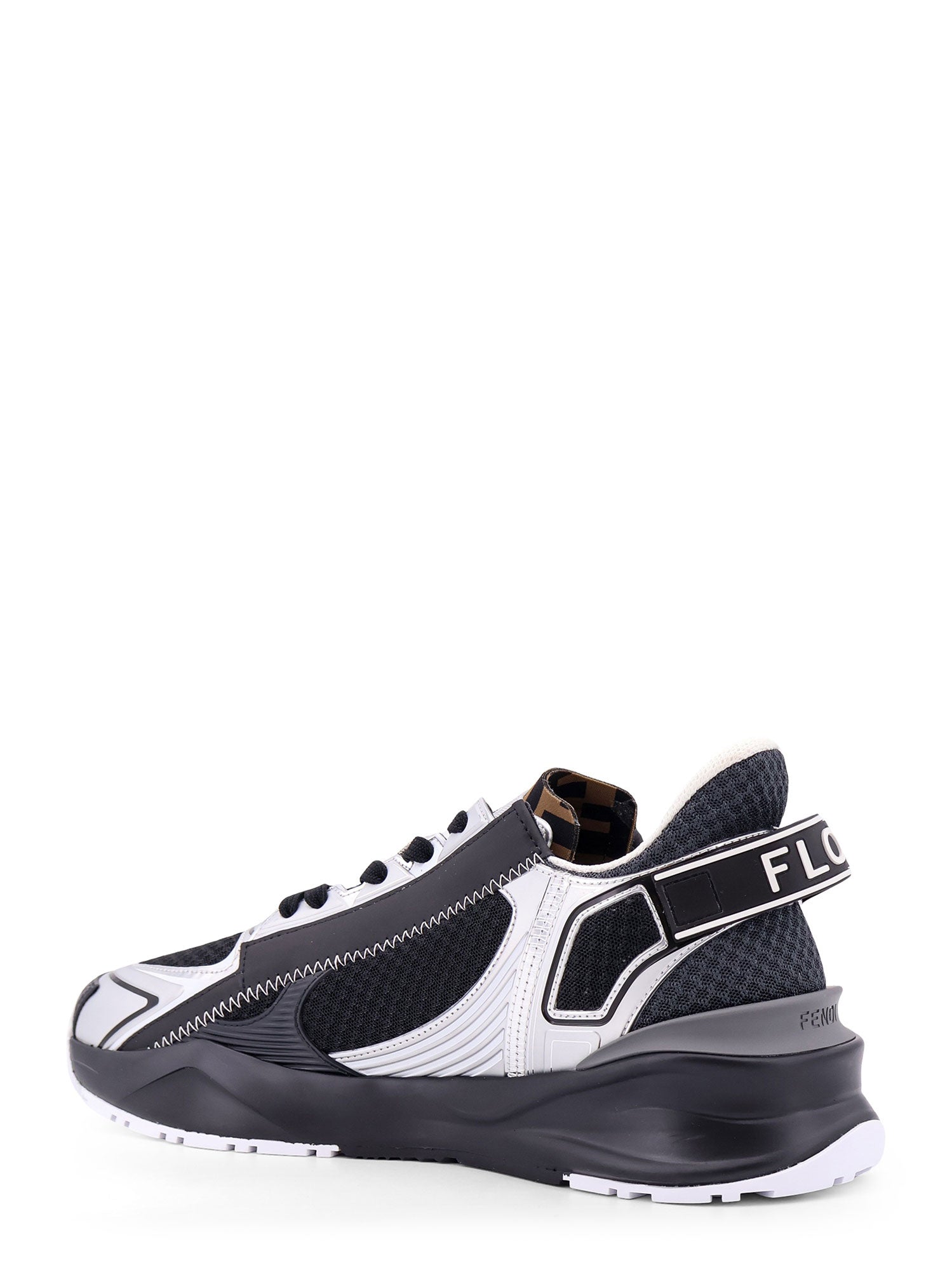 Fendi Sneakers Grey Mesh