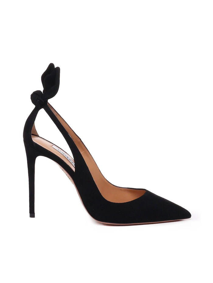 Aquazzura With Heel Black Suede