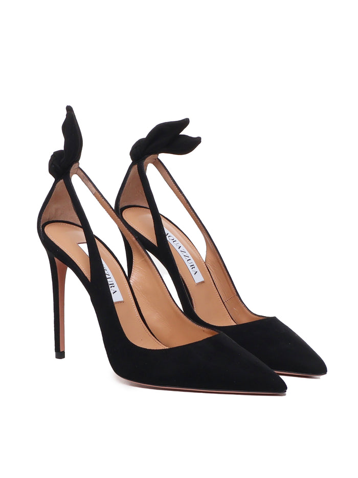 Aquazzura With Heel Black Suede
