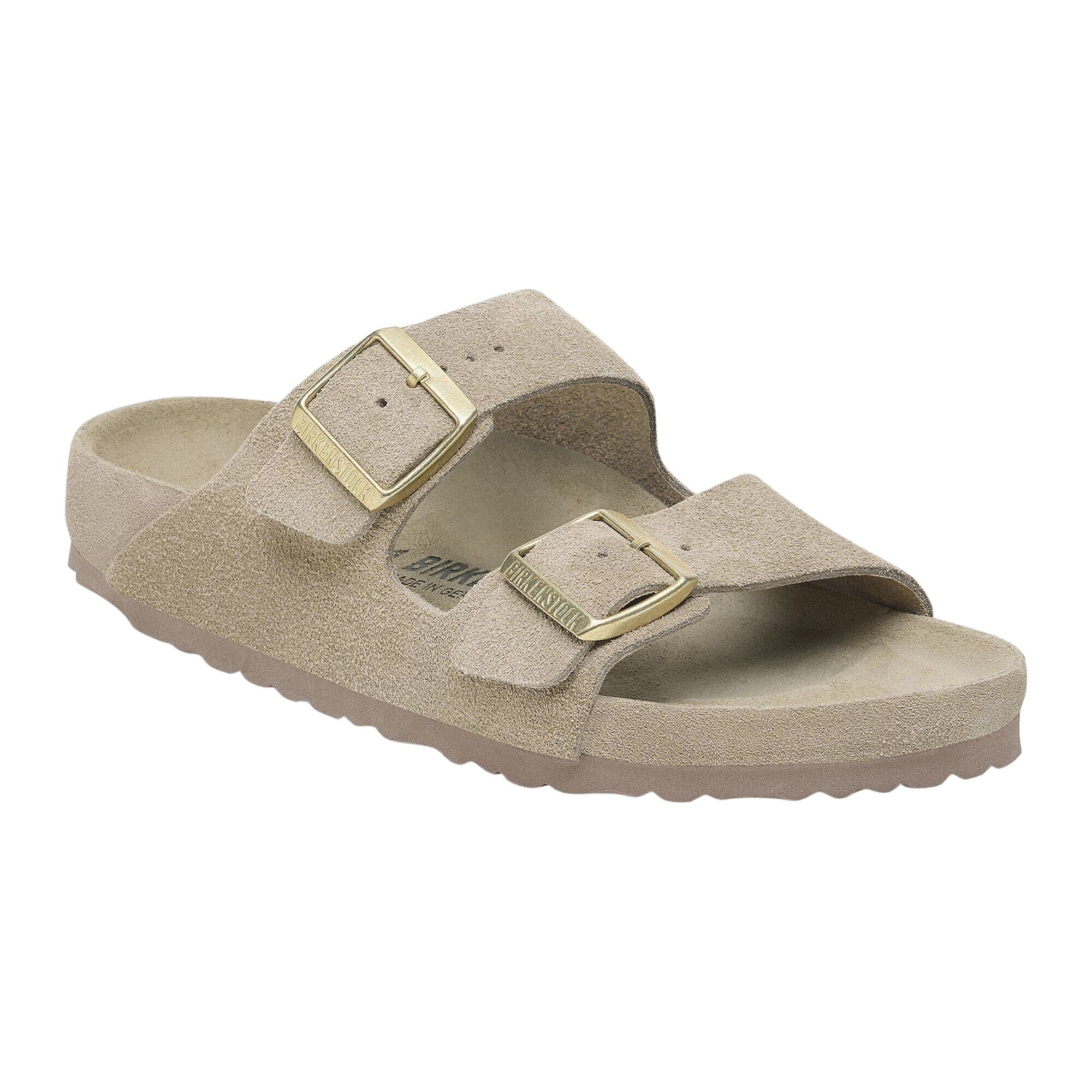Arizona Exq Grey Leather | Suede Shoe