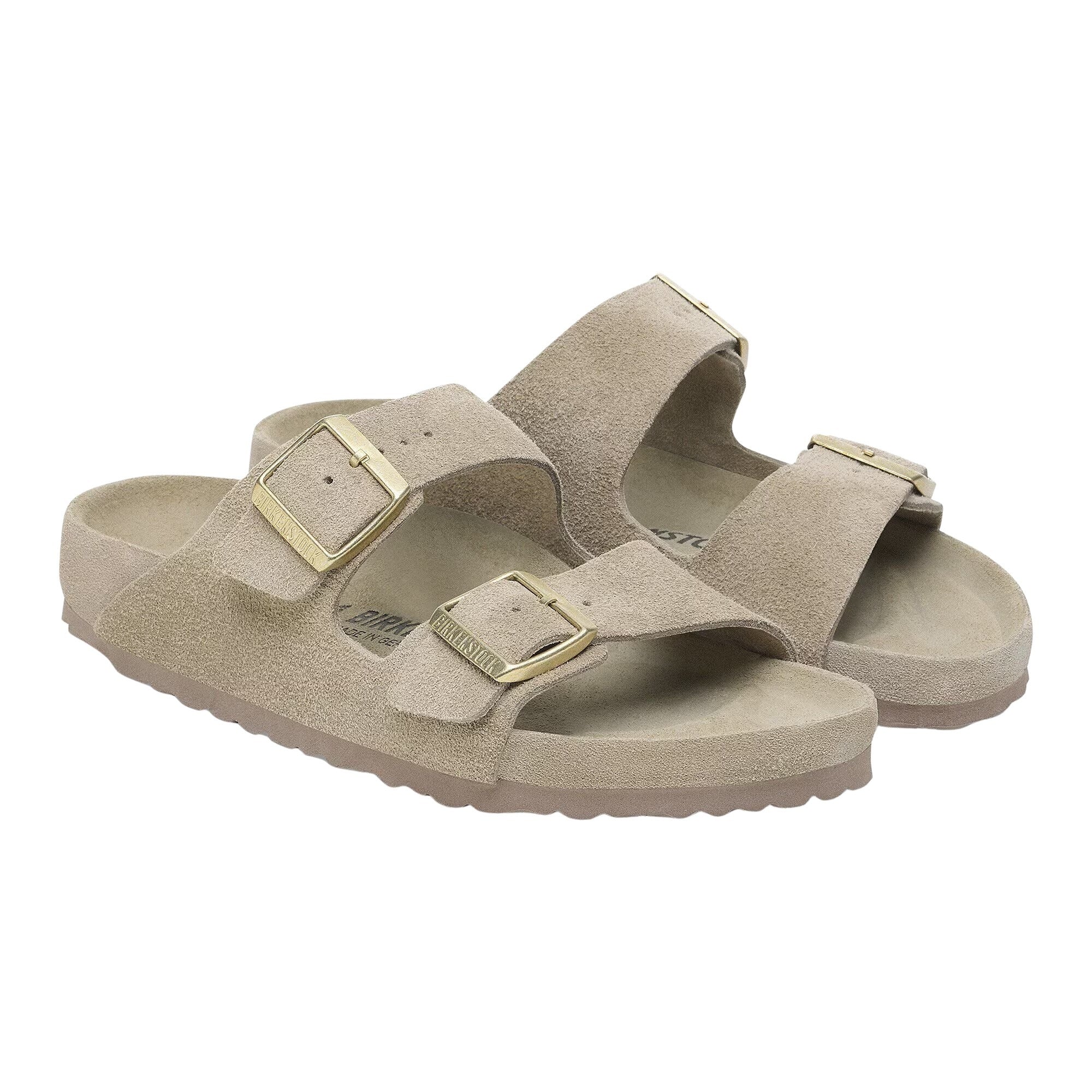 Arizona Exq Grey Leather | Suede Shoe