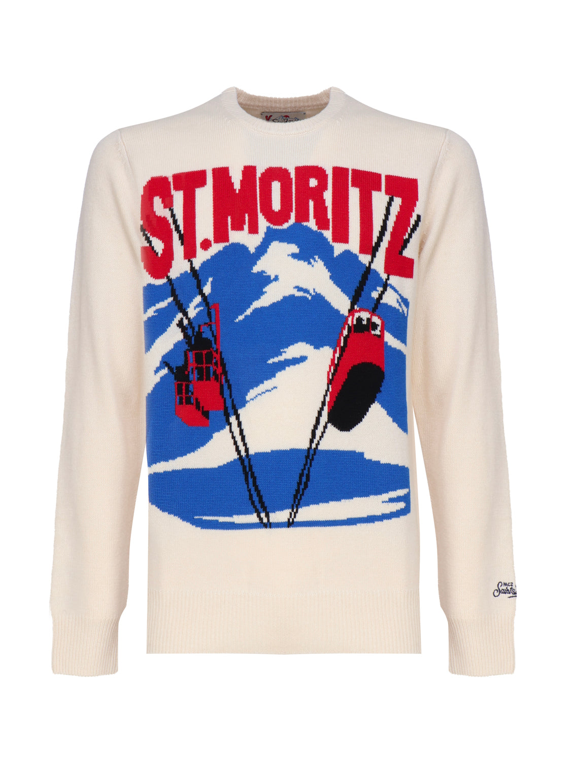 Mc2 Saint Barth Sweaters White Wo Vi Pa Ws