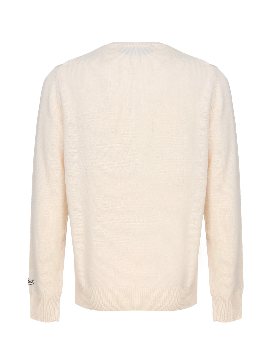 Mc2 Saint Barth Sweaters White Wo Vi Pa Ws