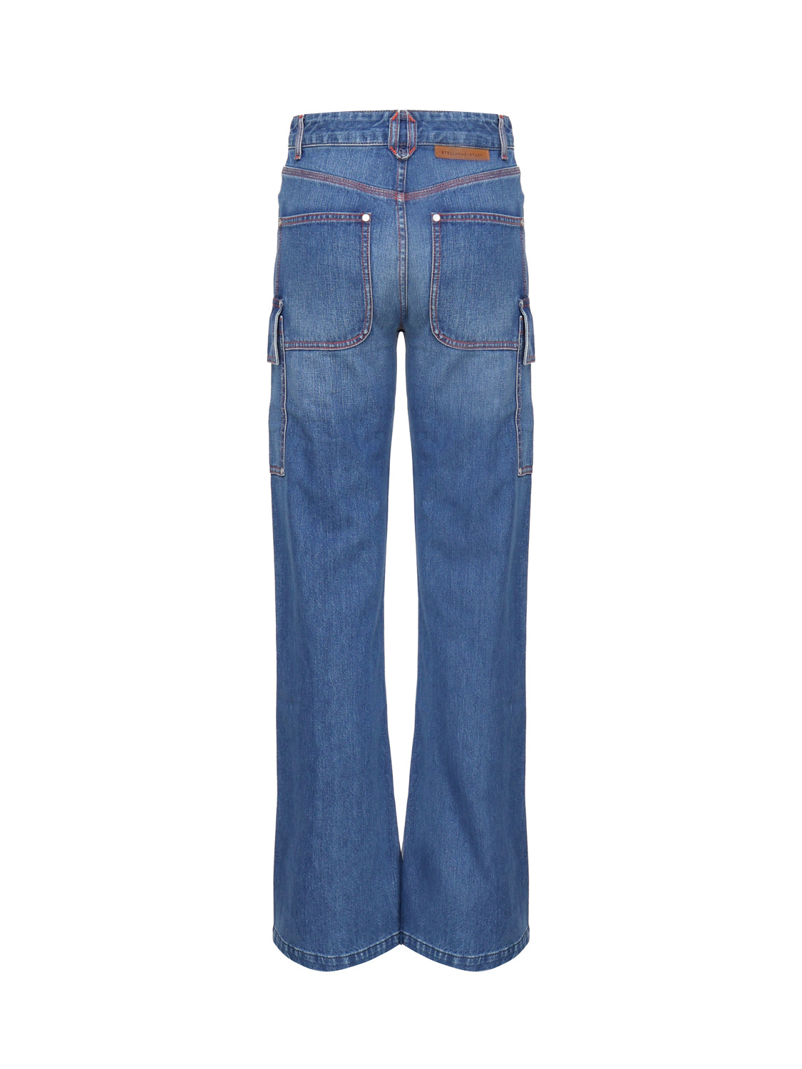 Stella McCartney Jeans 70''s Blue Cotton Denim