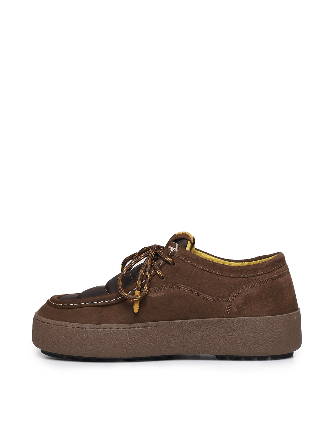 Moon Boot Sneakers Brown Suede
