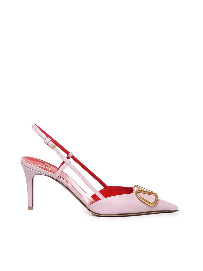 Valentino Garavani With Heel Pink Calfskin