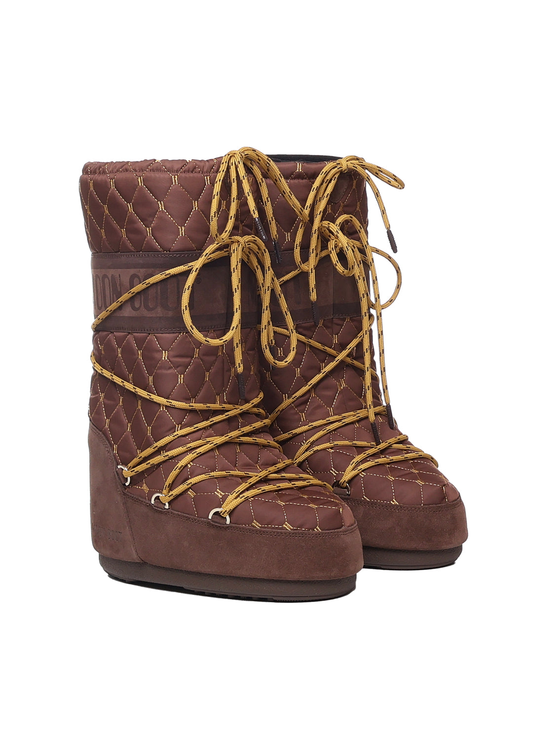 Moon Boot Brown Suede