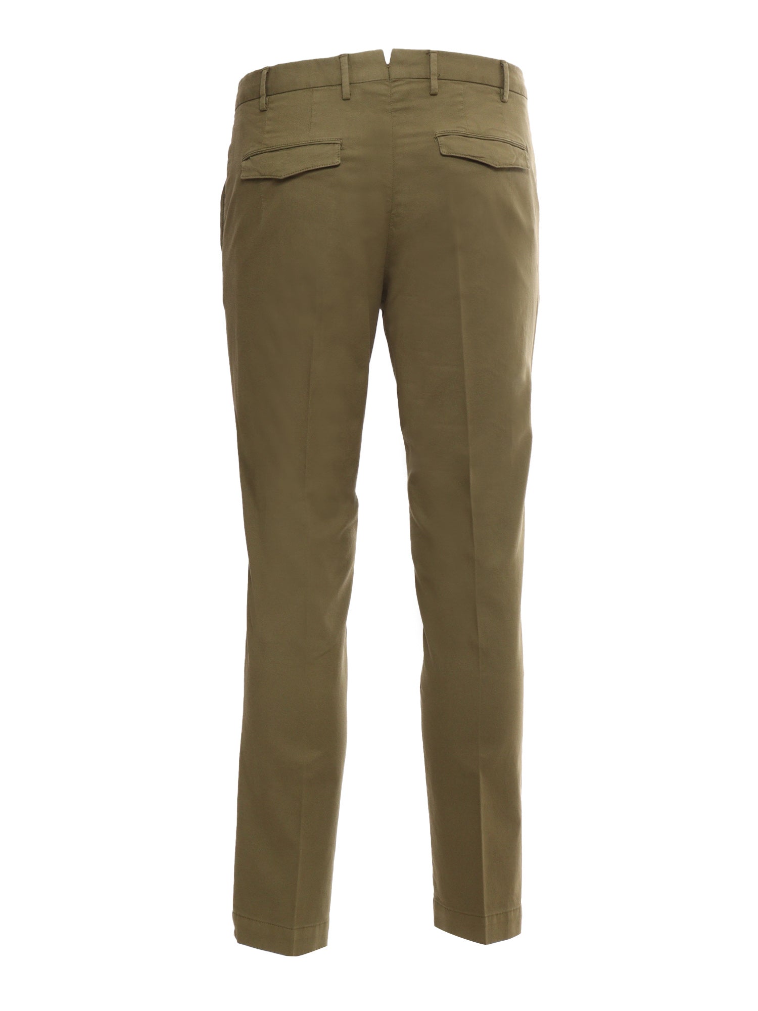 Kaki Master trousers Green Cotton Elastane Pant