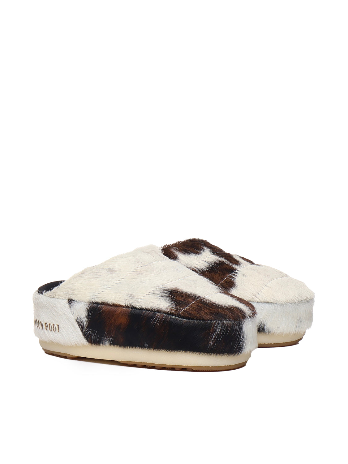 Moon Boot Sandals Cow Print Cowskin