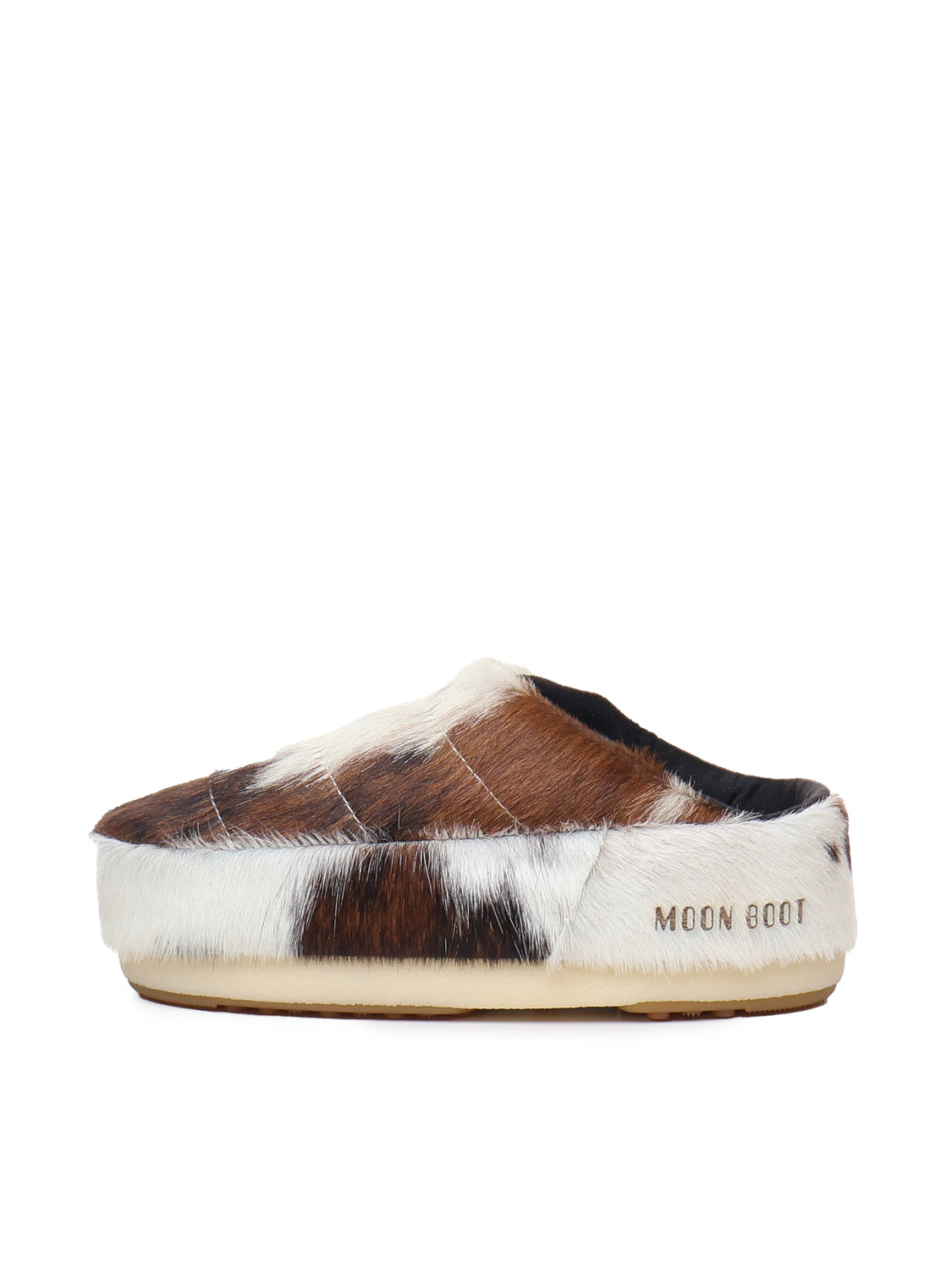 Moon Boot Sandals Cow Print Cowskin