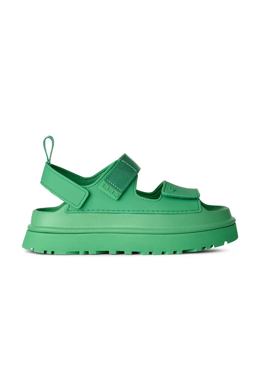 W Goldenglow Green Leather Shoe