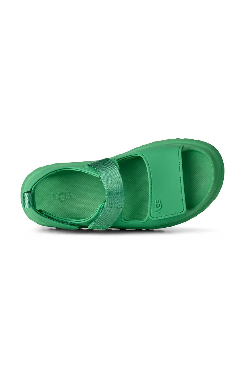 W Goldenglow Green Leather Shoe