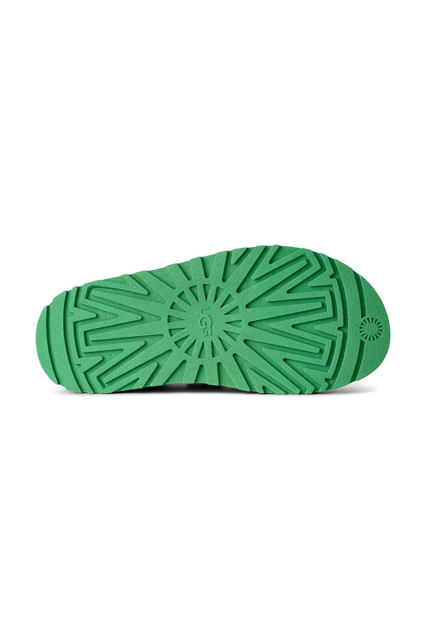 W Goldenglow Green Leather Shoe