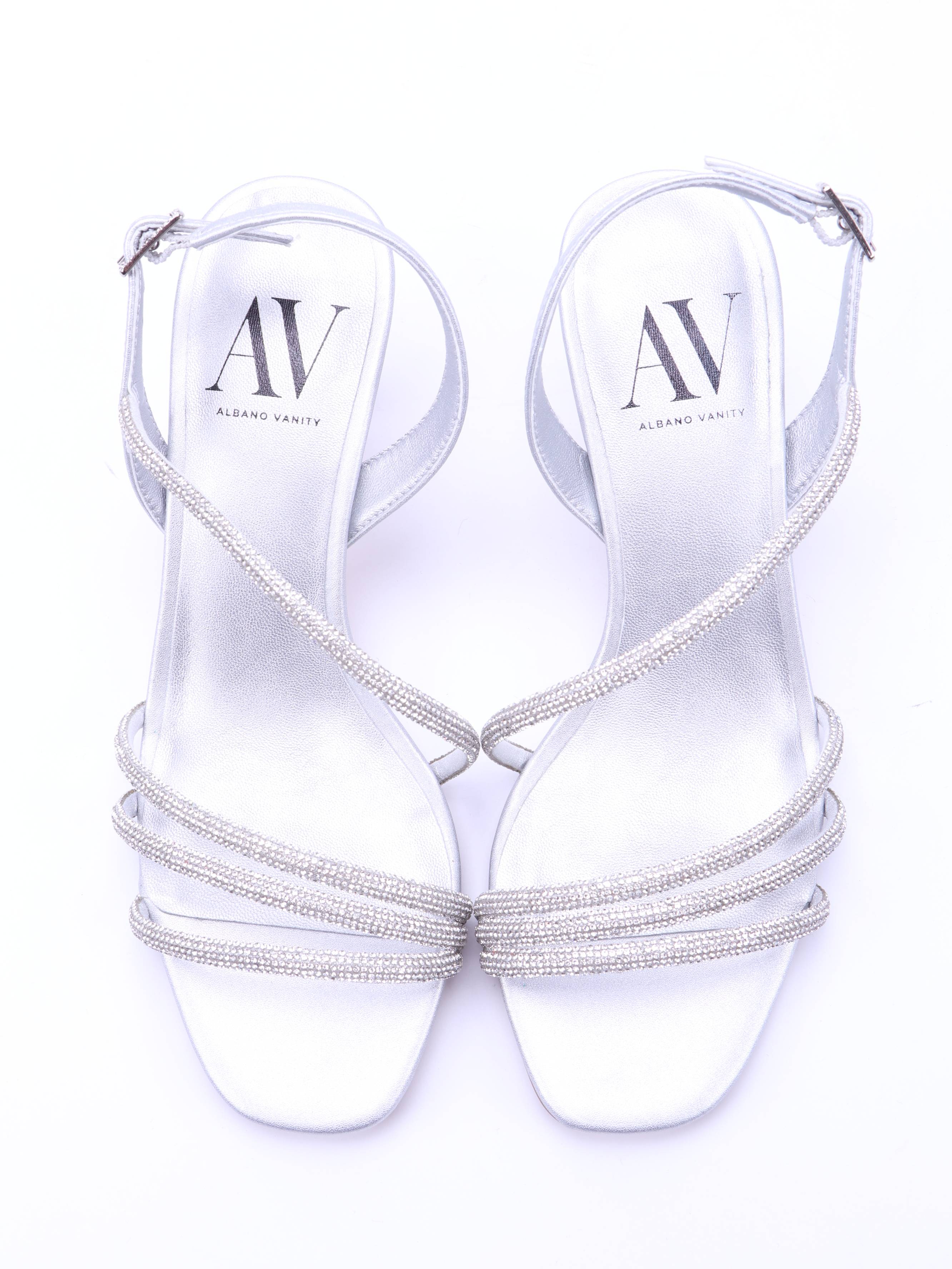 Sandalo Metallic Calf Leather Shoe