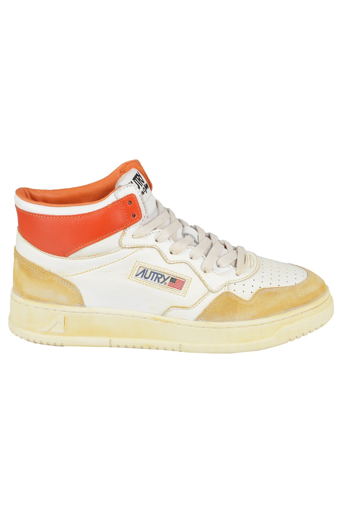 Sup Vint Mid Mad Man Yellow & Orange Pelle Calzature