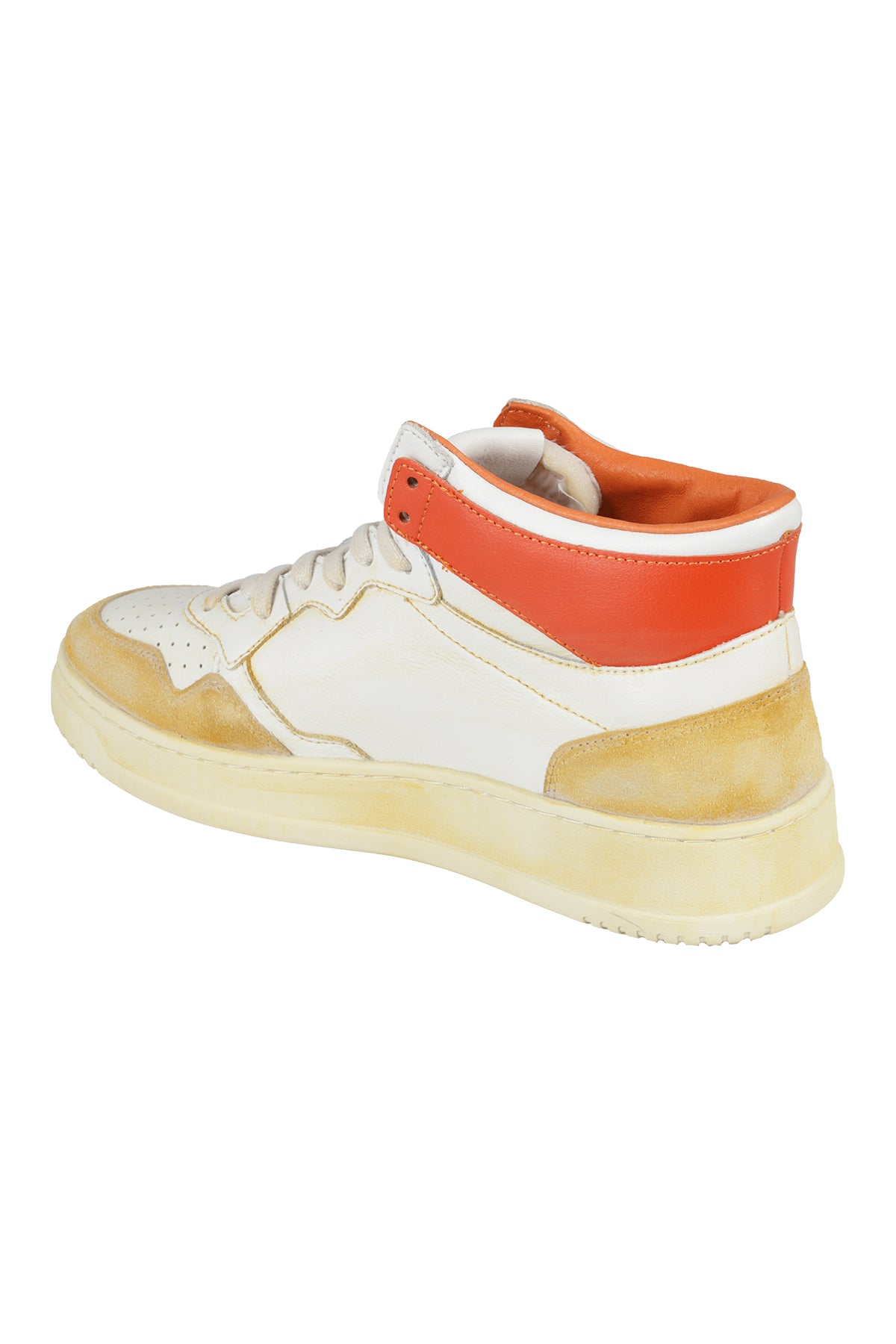 Sup Vint Mid Mad Man Yellow & Orange Pelle Calzature