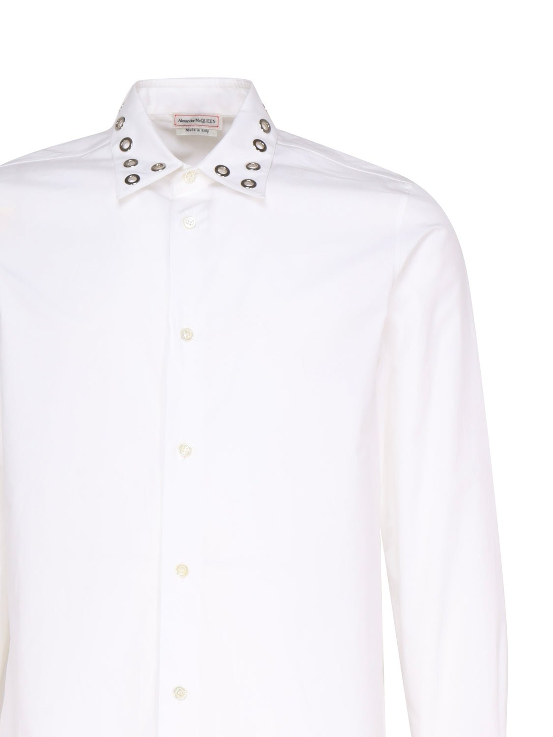 Alexander Mcqueen Shirts White Cotton