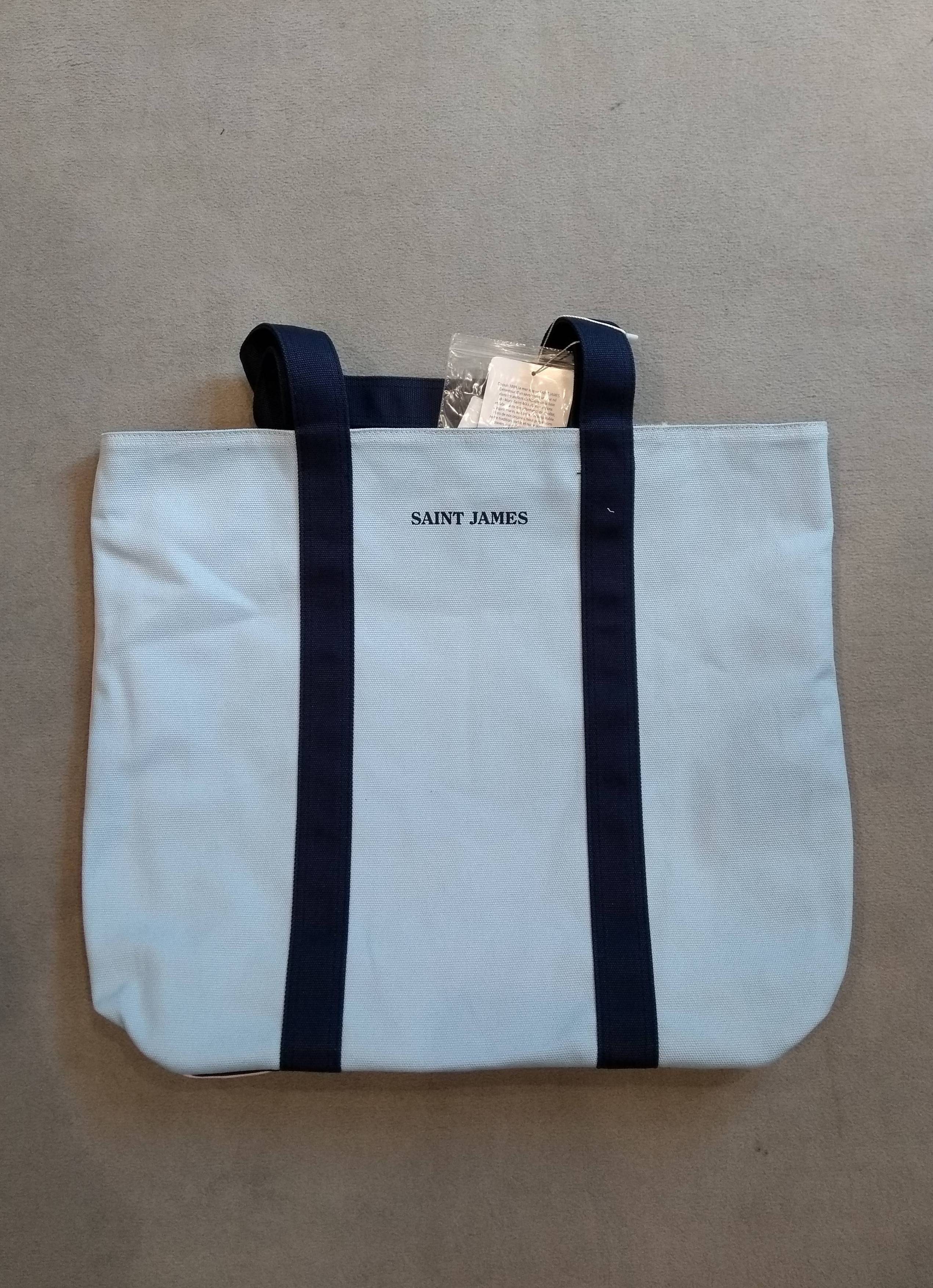 Sac Cab Reversib Blue Cotton Bag
