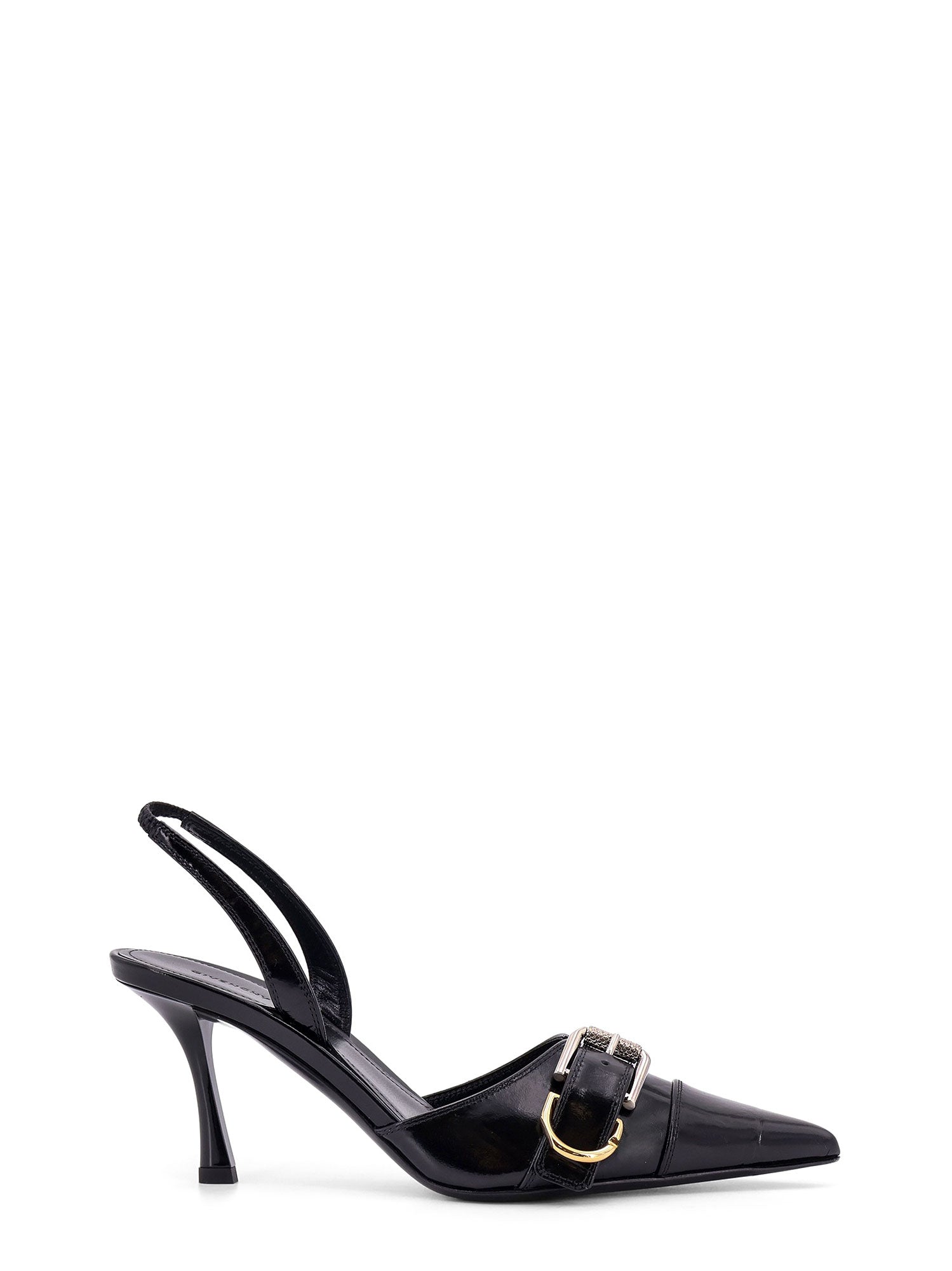 Givenchy With Heel Black Pelle