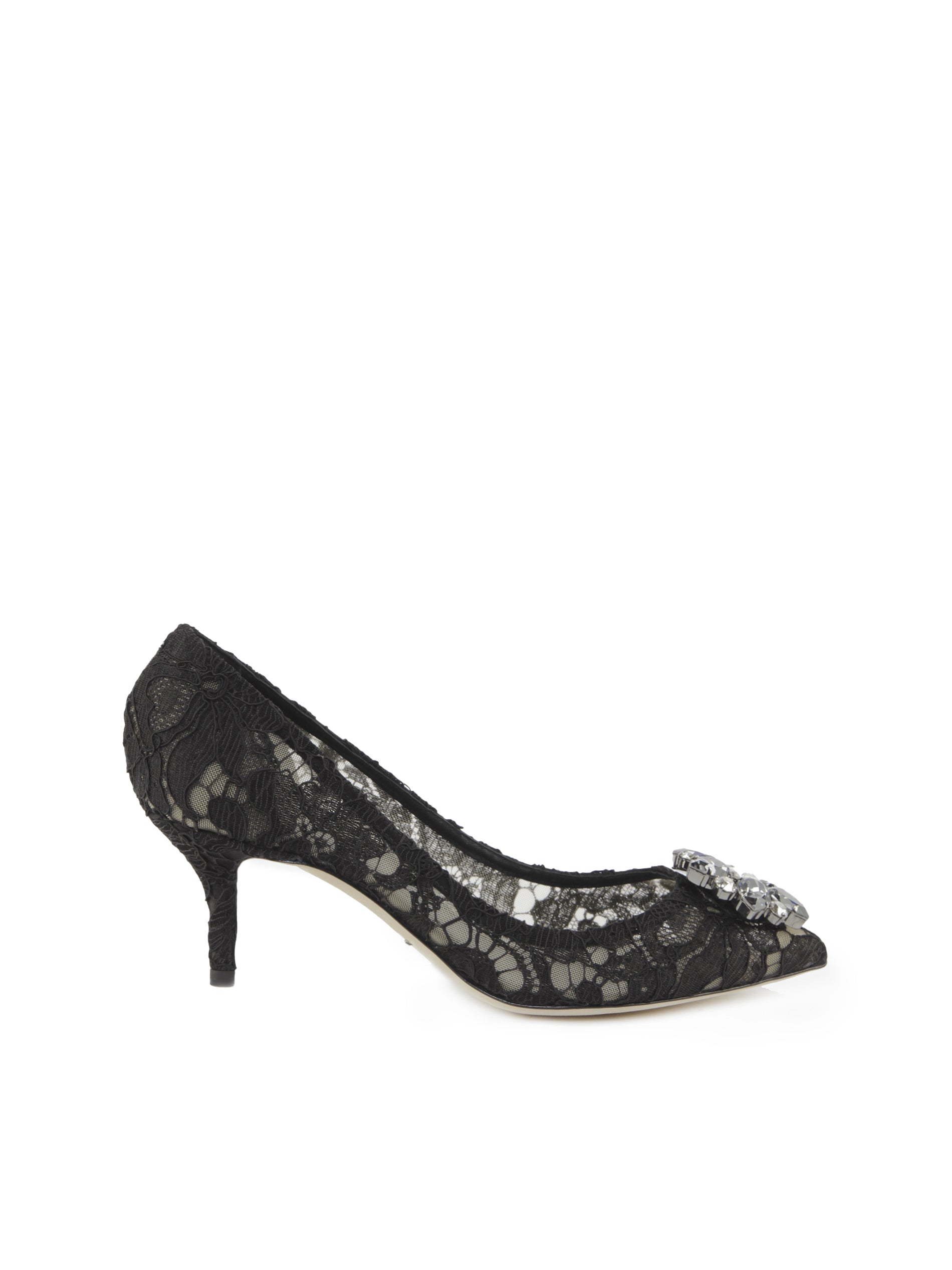 Dolce & Gabbana With Heel Black Co+pa+se+vi