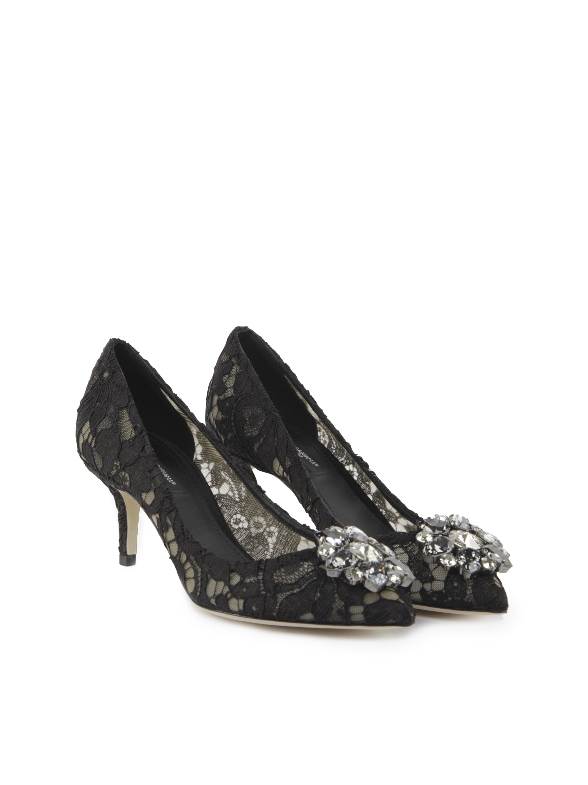 Dolce & Gabbana With Heel Black Co+pa+se+vi