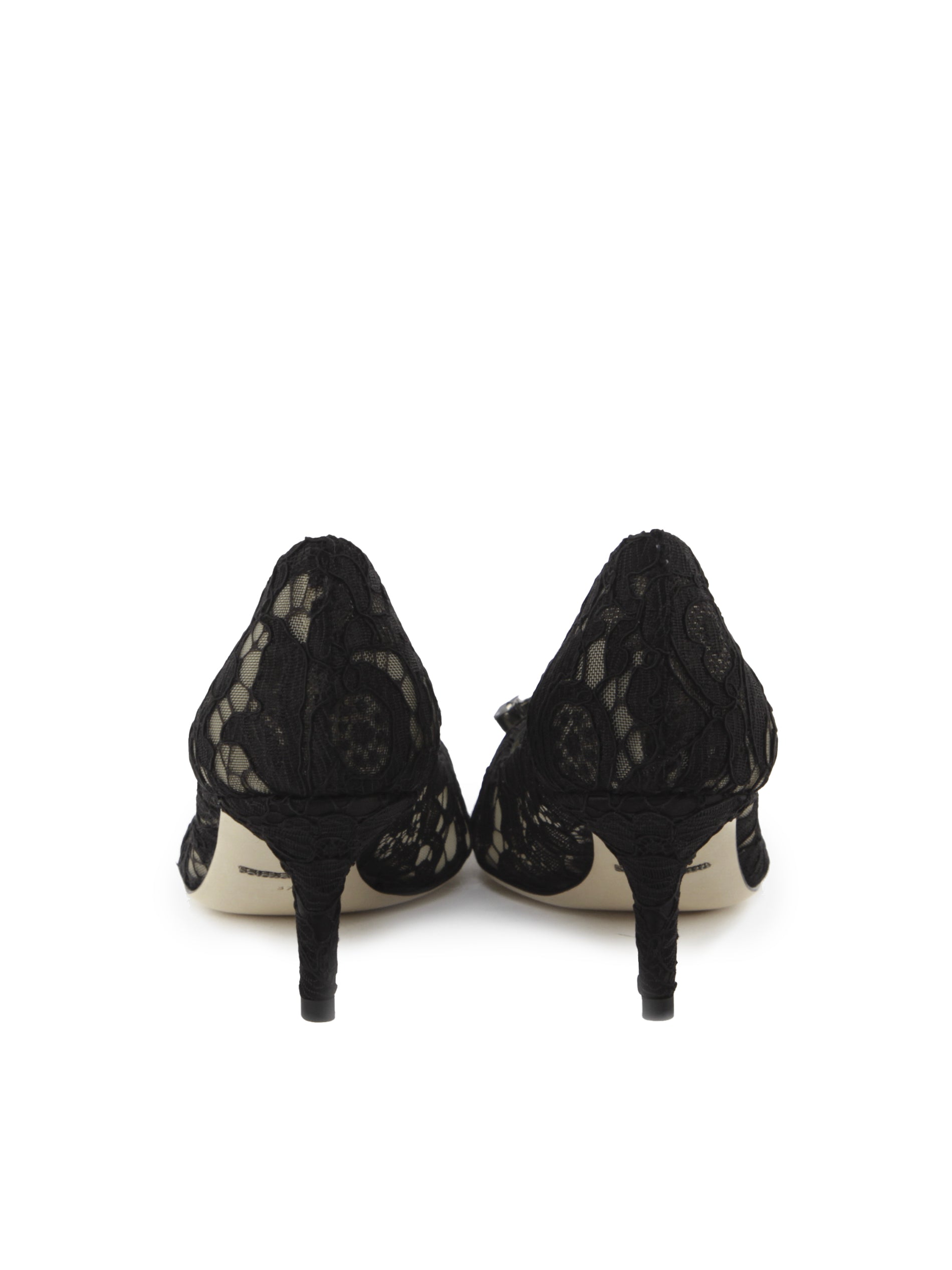 Dolce & Gabbana With Heel Black Co+pa+se+vi