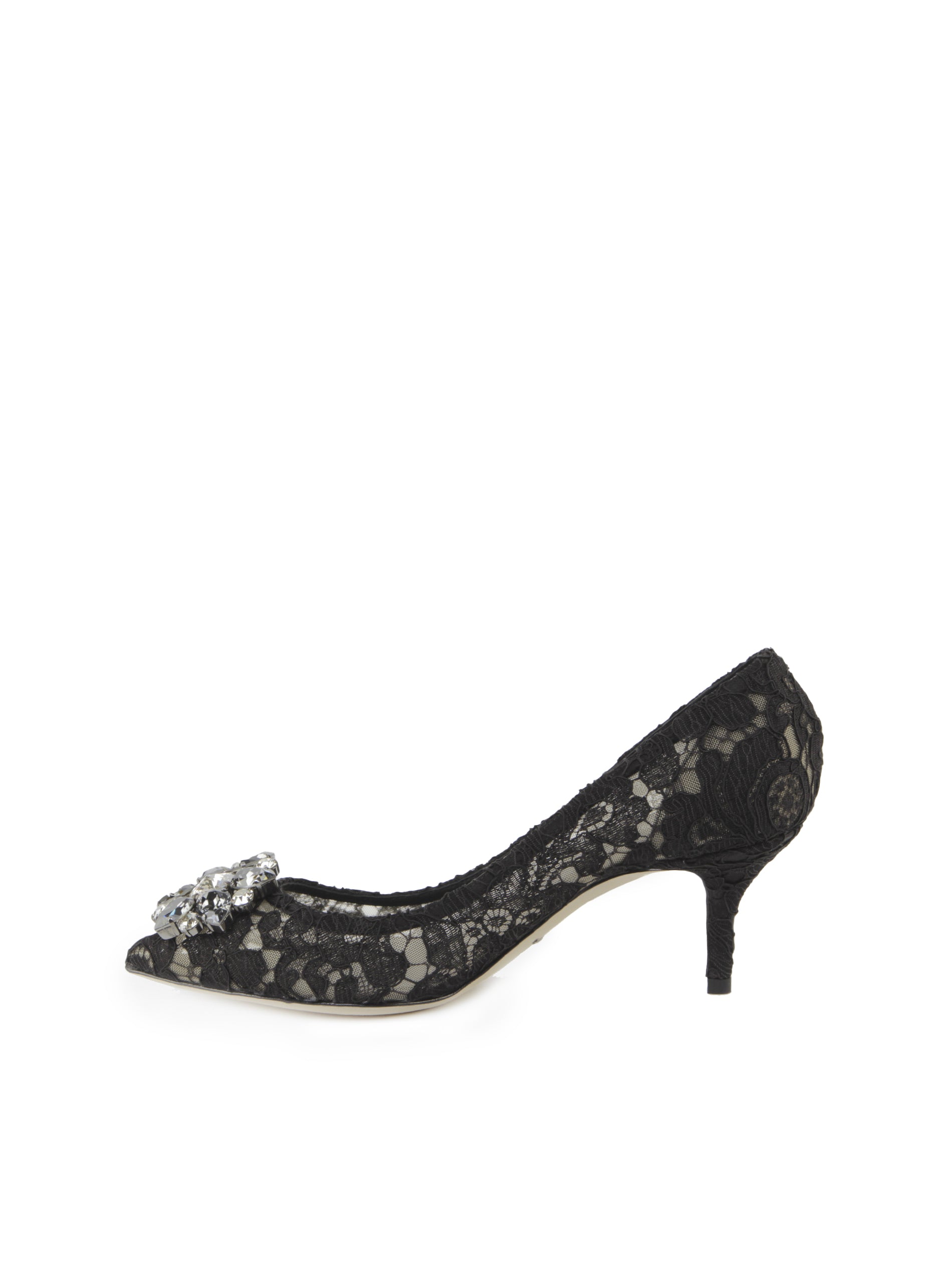 Dolce & Gabbana With Heel Black Co+pa+se+vi