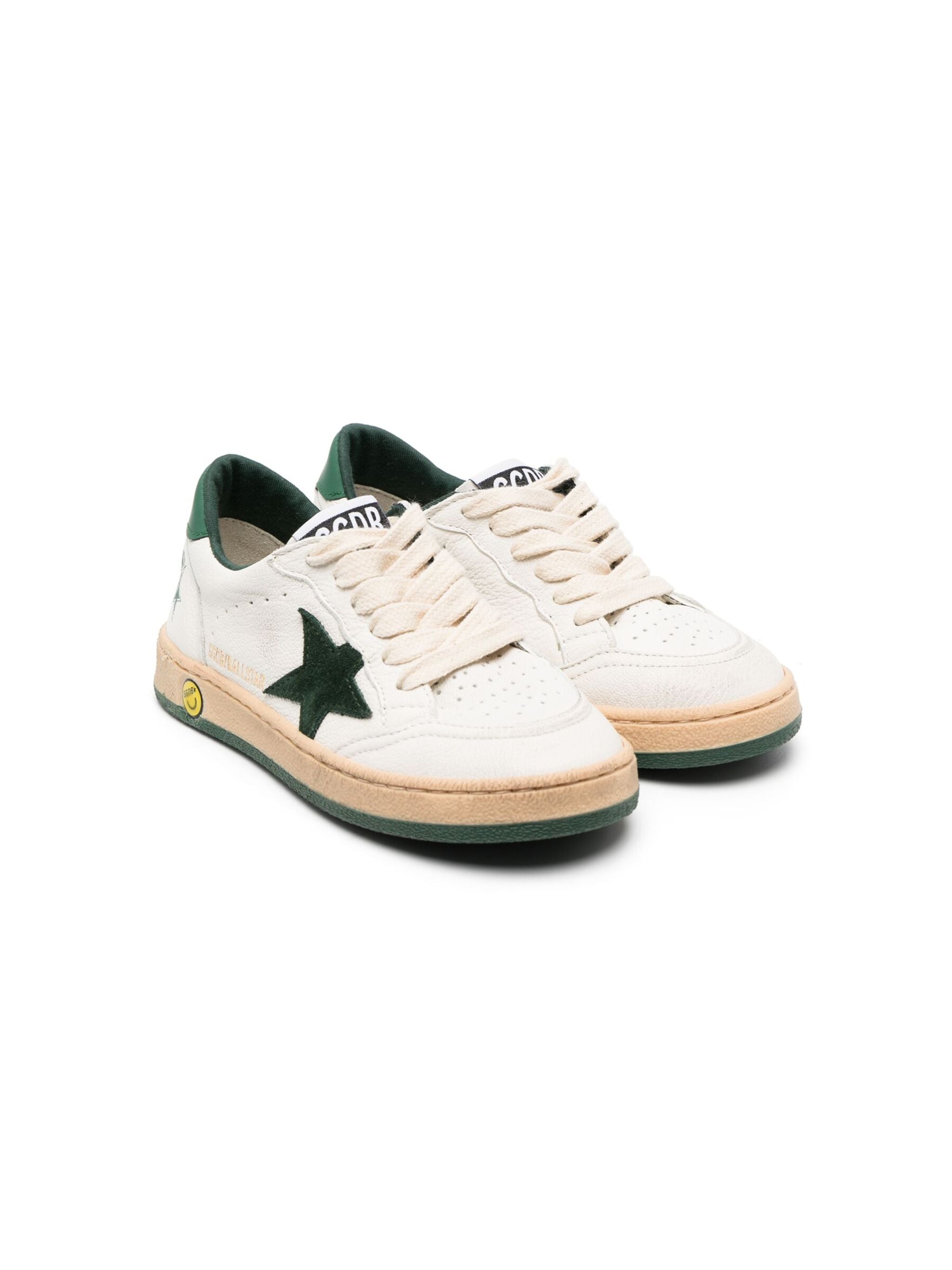 Ballstar White Goat Leather Calzature